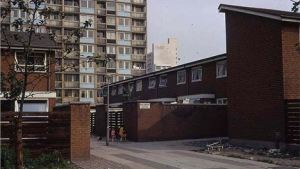 Brunswick council estate, Manchester.
