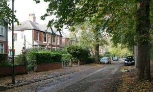 A rather nice leafy suburb in Greater Manchester.
